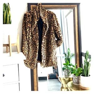 Forever 21 leopard print jacket